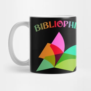 Bibliophile' rainbow Mug